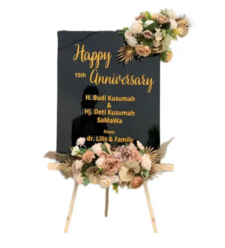 Papan Bunga Akrilik Surabaya